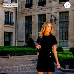 TUCKERNUCK

Black Tweed Jackie Dress Size XXL Originally $268 NWOT.